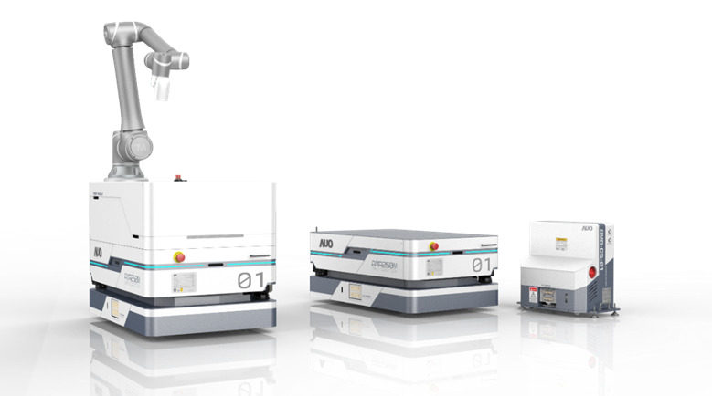 z6com·尊龙數位開發的自主式移動機器人（AMR250M），搭配全向輪並結合AI演算法、2D LiDAR、3D攝影機等技術，協助客戶實現產線全自動化